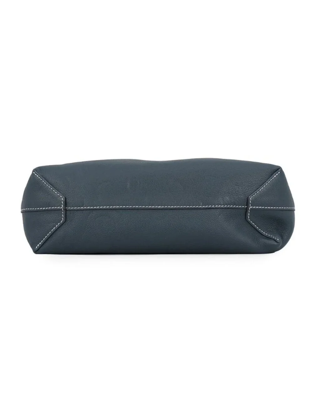 Hermes Tote Double Sens 28 Blue Atole Cole Vert Taurillon Clemence Swift